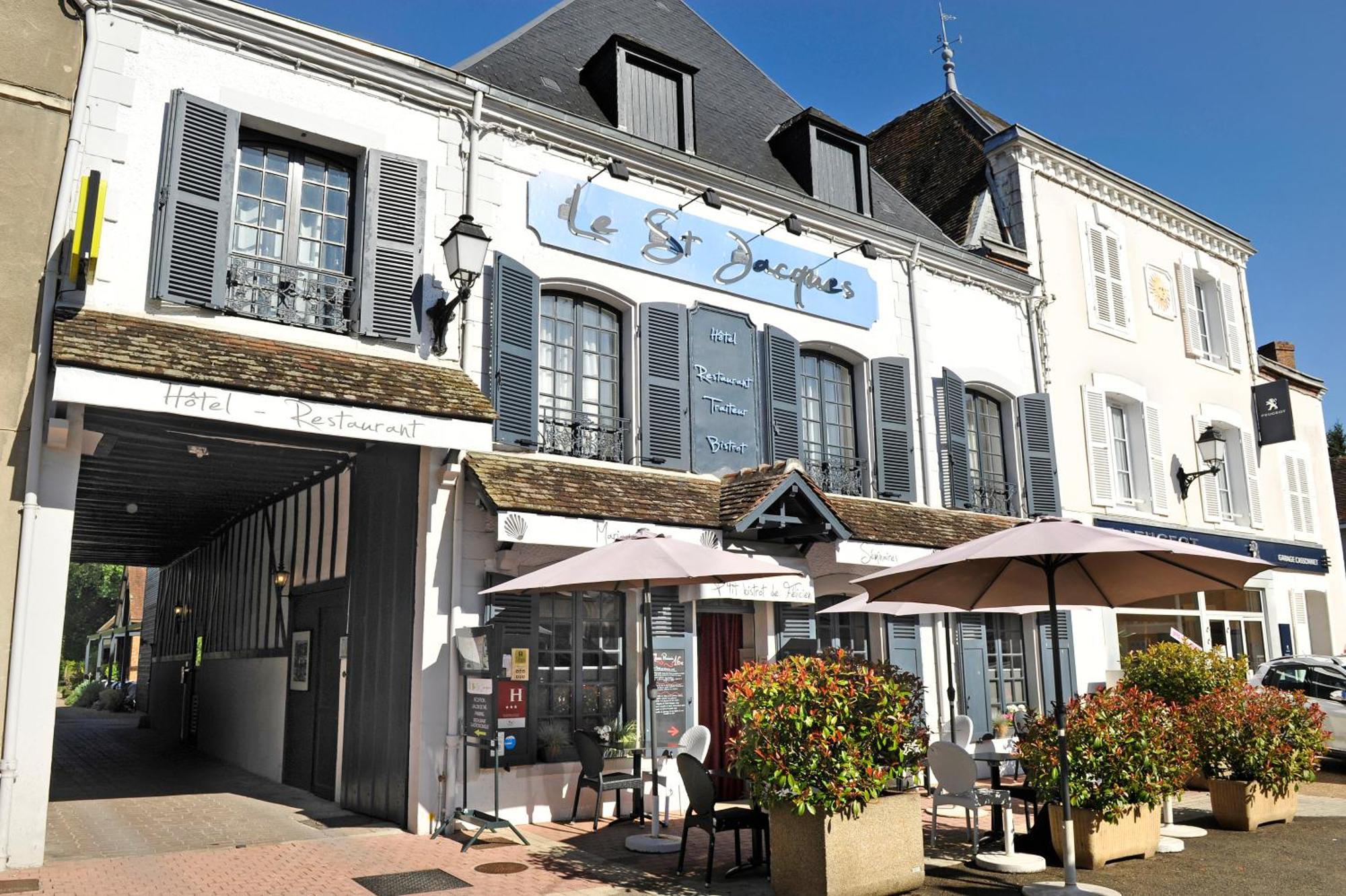 Le Saint-Jacques Hotel Cloyes-sur-le-Loir Eksteriør billede